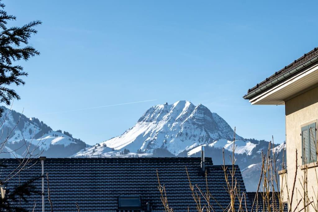 Appartement Spacieux Au Centre De La Gruyere Broc ภายนอก รูปภาพ