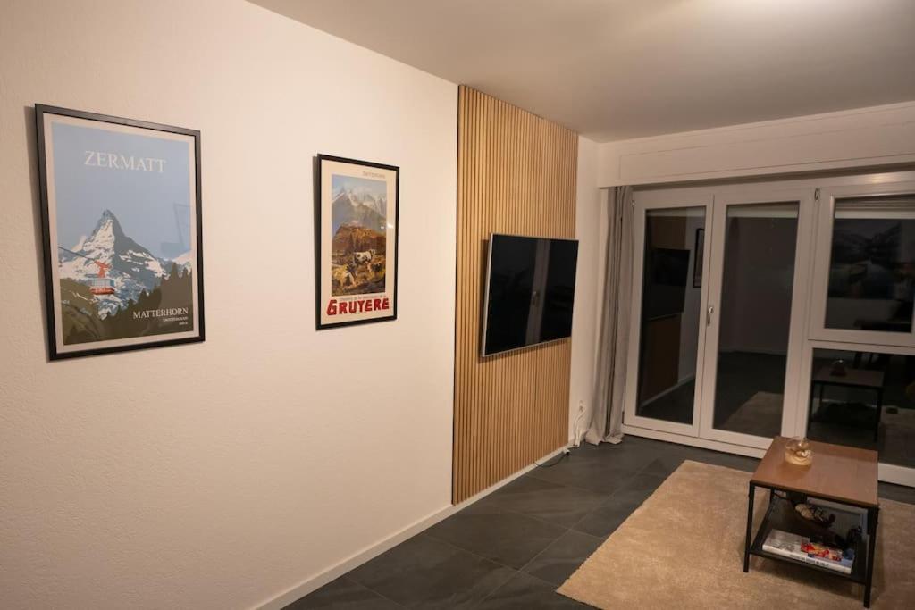 Appartement Spacieux Au Centre De La Gruyere Broc ภายนอก รูปภาพ